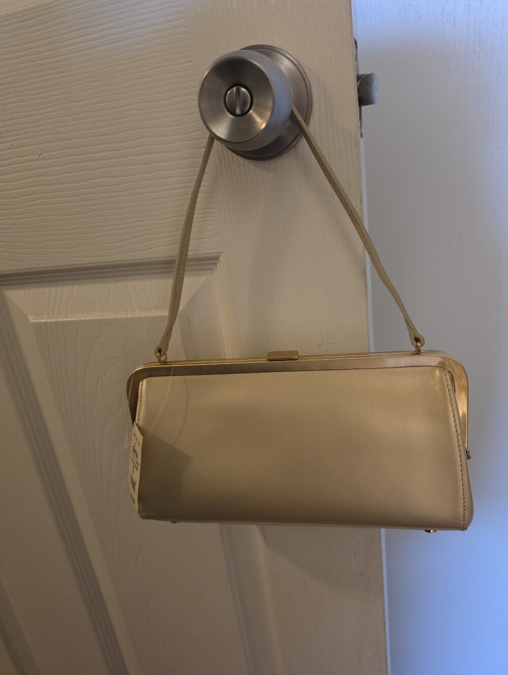 Vintage ANN TAYLOR evening Frame Clutch Purse.